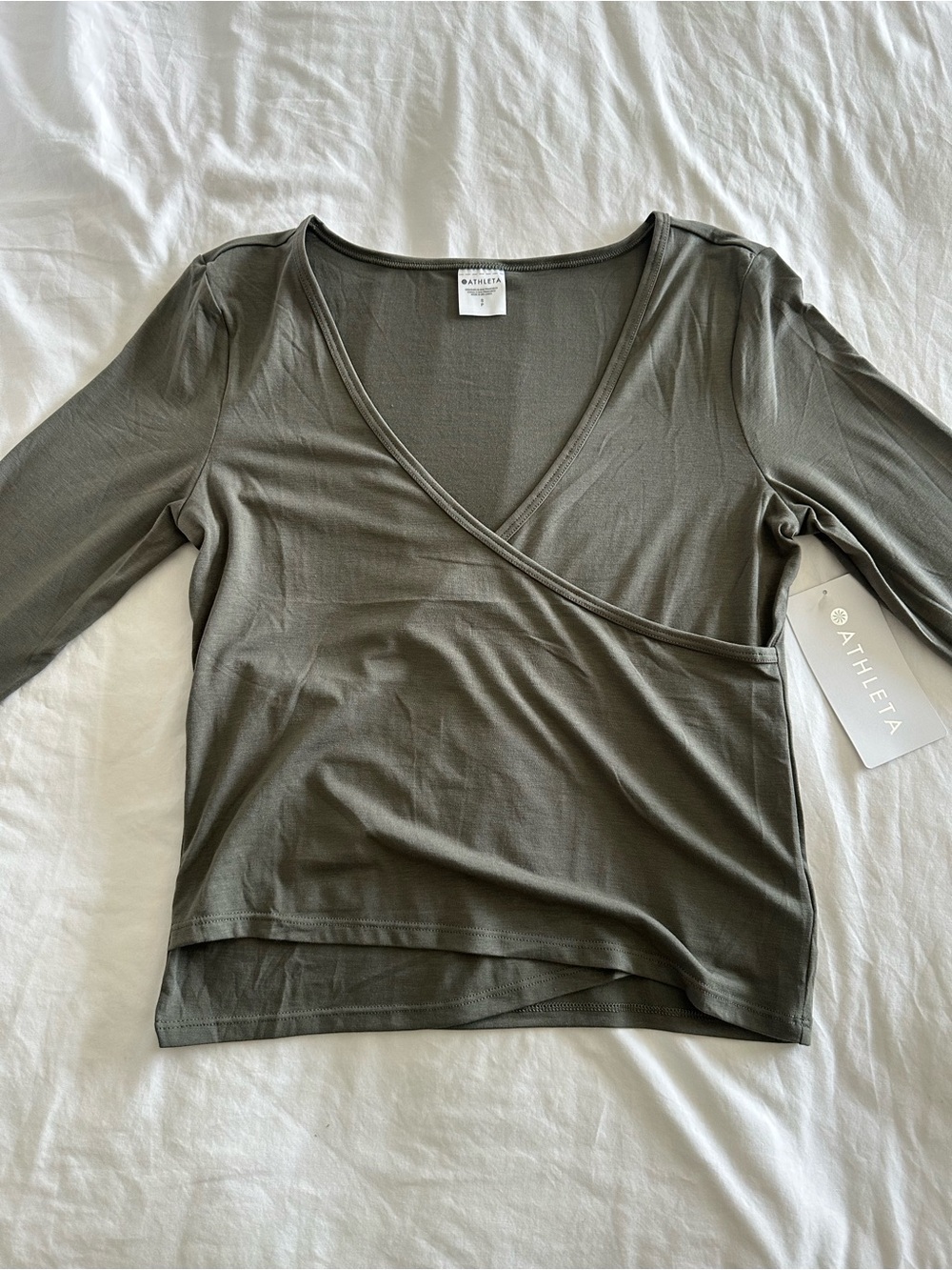NWT Athleta Fast Track With Ease
Rib Reversible Top | Size Small